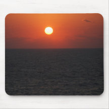 sunrise over atlantic ocean mousepad