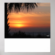 Sunrise over the Atlantic Posters