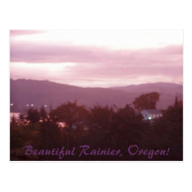 Sunrise Over the Columbia River #9 Postcard