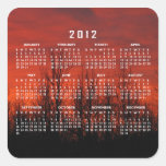 Sunrise Silhouette; 2012 Calendar Stickers