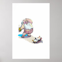 sUnScReEn sAnTa Print