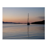 Sunset at Anchor Post Card