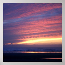Sunset at Cannon Beach Posters
