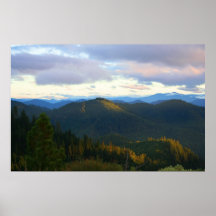 Sunset At Grants Pass Oregon 1 Poster