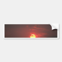 Sunset Bumper Sticker