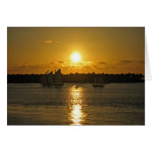 Sunset card