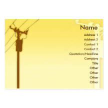 Sunset - Chubby Business Card