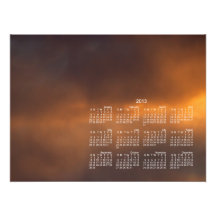 Sunset Clouds; 2013 Calendar Photo