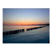 Sunset hEL Poland Postcards