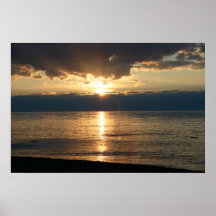 Sunset in the Headlands Poster