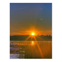Sunset on Birch Lake Postcards