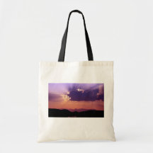 Sunset on Rio Grande, Big Bend National Park, Texa Tote Bags