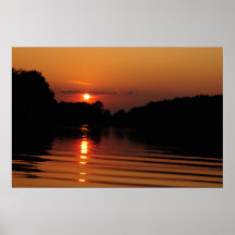 Sunset on Stonelick Print