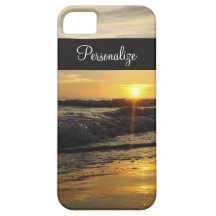 Sunset on The Beach iPhone Case iPhone 5 Case