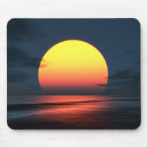 Sunset Over Ocean Mouse Mats