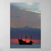 Sunset Pirates 4 Poster