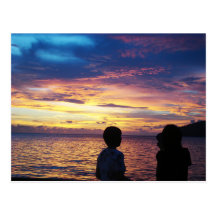 sunset post cards