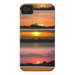 Sunset Strips purple pink orange yellow iPhone 4 Cases