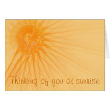 Sunshine & Rays Greeting Cards