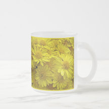 Sunshine Yellow Chrysanthemums Mug