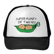 Super Aunty of Twins Pod Hats