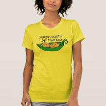 Super Aunty of Twins Pod Shirt