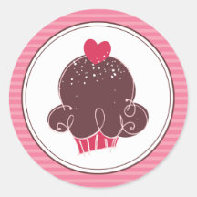 Super Cute Cupcake Stickers