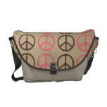 Super Cute Retro Peace Symbol Diaper bag Commuter Bags