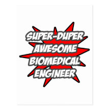 Super Duper Awesome Biomedical Engineer Post Cards