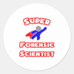 Super Forensic Scientist Stickers