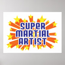 Super Martial Artist Print