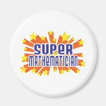 Super Mathematician Fridge Magnet