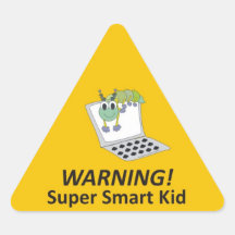 Super Smart Kid Sticker