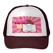 Super Sweet Cupcake Bakery Hats