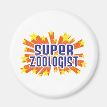 Super Zoologist Magnet