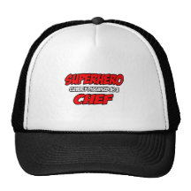 Superhero .. Chef Mesh Hats