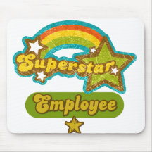 Superstar Employee Mouse Mat