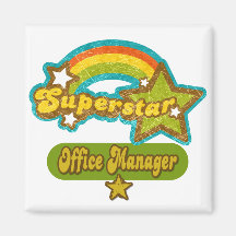 Superstar Office Manager Magnets