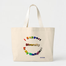 Support Diversity in My Workplace Bag