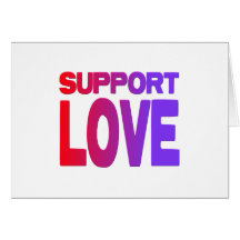 support love greeting card