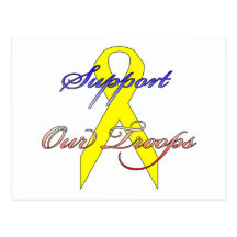 Support our Troops Postcard