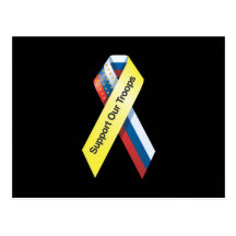 Support Our Troops Postcard