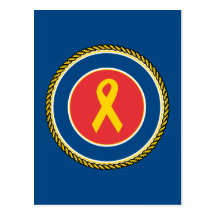 Support Our Troops Ribbon Post Cards