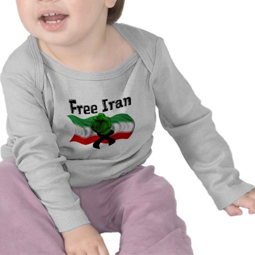 Support The Green Wave, Free Iran T Shirts