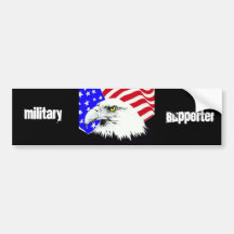 Supporter bumper sticker