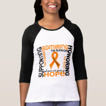Supporting Admiring Honouring 9 Kidney Cancer T Shirts