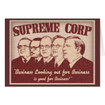 Supreme Corp Greeting Card