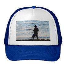 Surf Fishing At Dusk 6 Hat