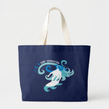 Surf Generation Tote Bags