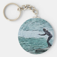 surfer key chain